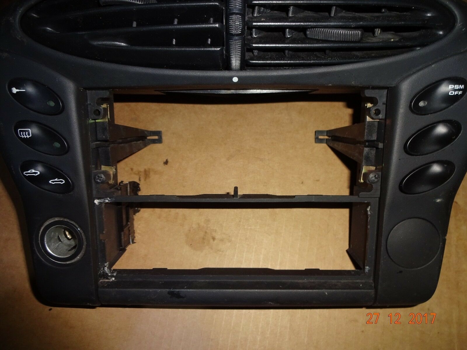 Porsche Boxster Centre Vent Dash Surround Boxster Centre Console