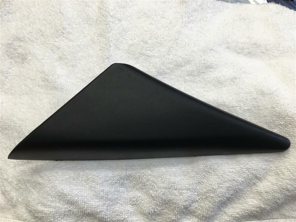 GENUINE PORSCHE 997 CARRERA 987 BOXSTER & CAYMAN BLACK DOOR MIRROR COVER