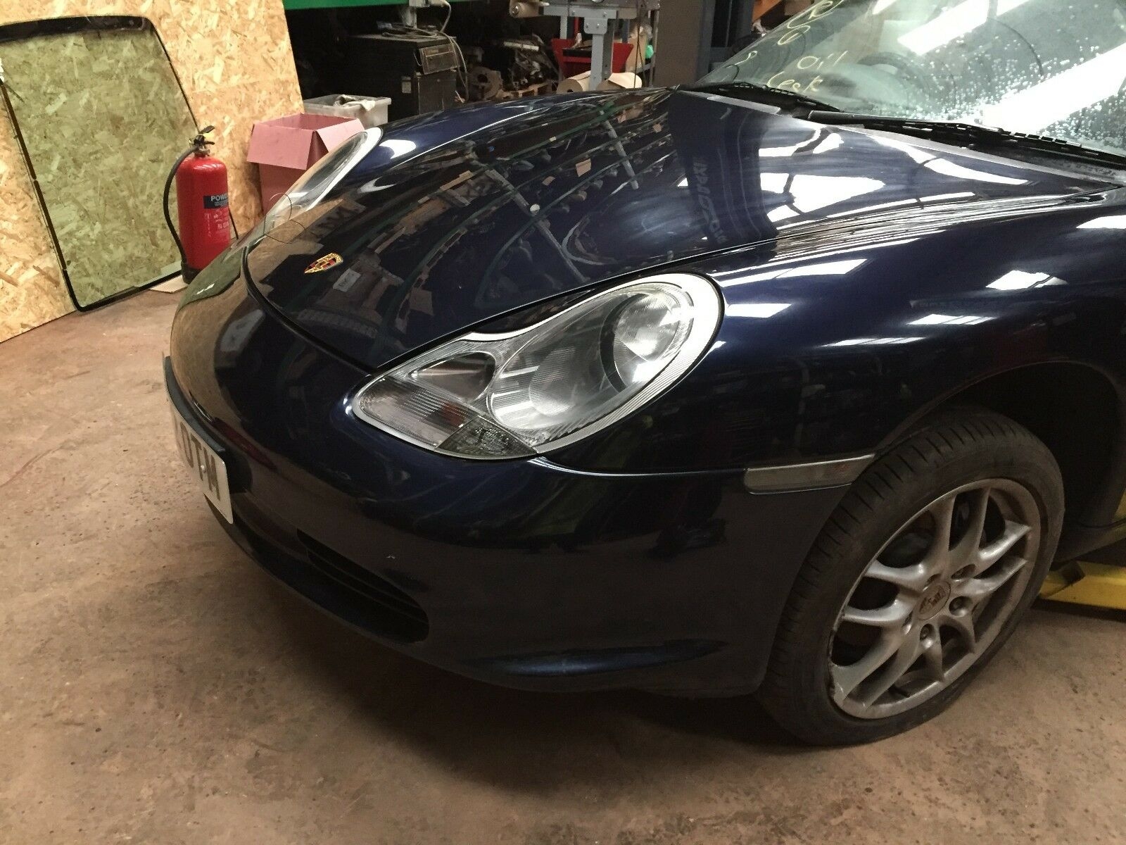 PORSCHE BOXSTER 986 NIGHT BLUE BONNET EJ52 OTM 911 996 986 BONNET