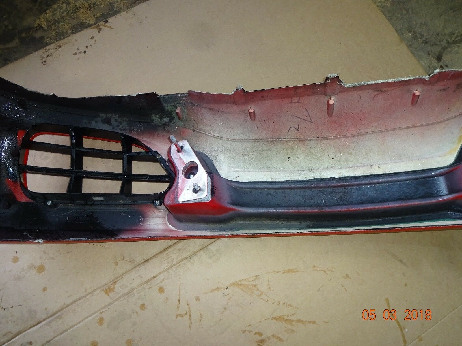 FERRARI 360 FRONT BUMPER F360 FRONT BUMPER REPAIR FERRARI 360 BUMPER ...