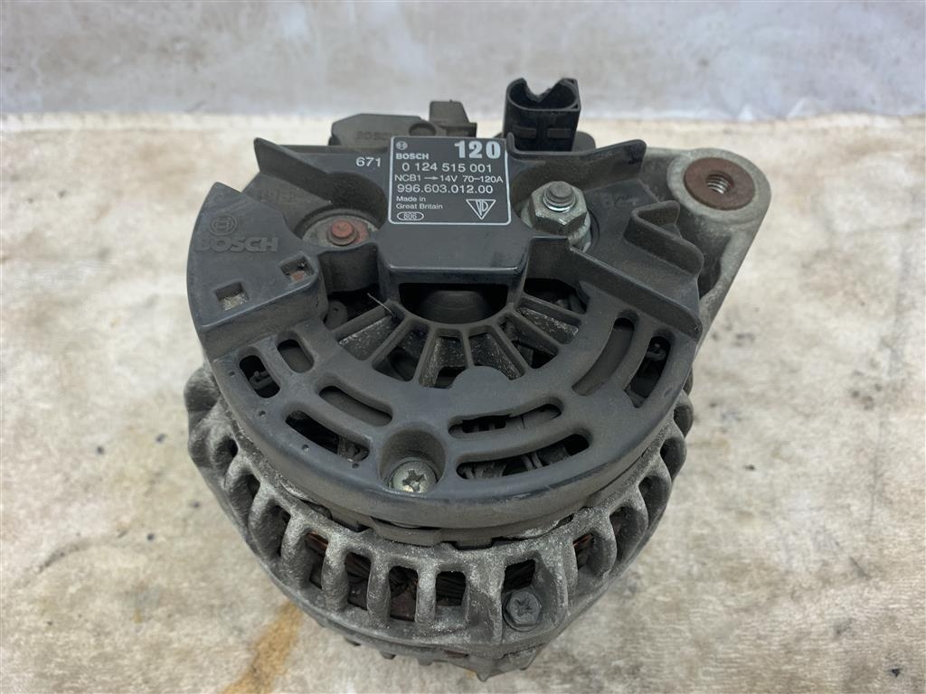 Porsche Boxster (986) 2.5 Litre 120 AMP Alternator P/n. 99660301200 ...