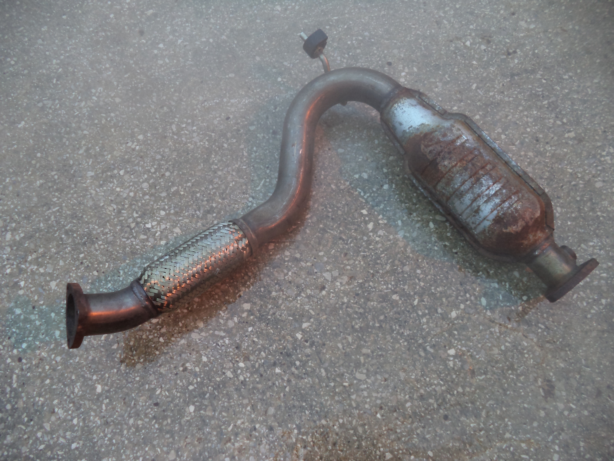 VAUXHALL VX 220 TURBO CATALYTIC CONVERTER .VX220 EXHAUST SUBST