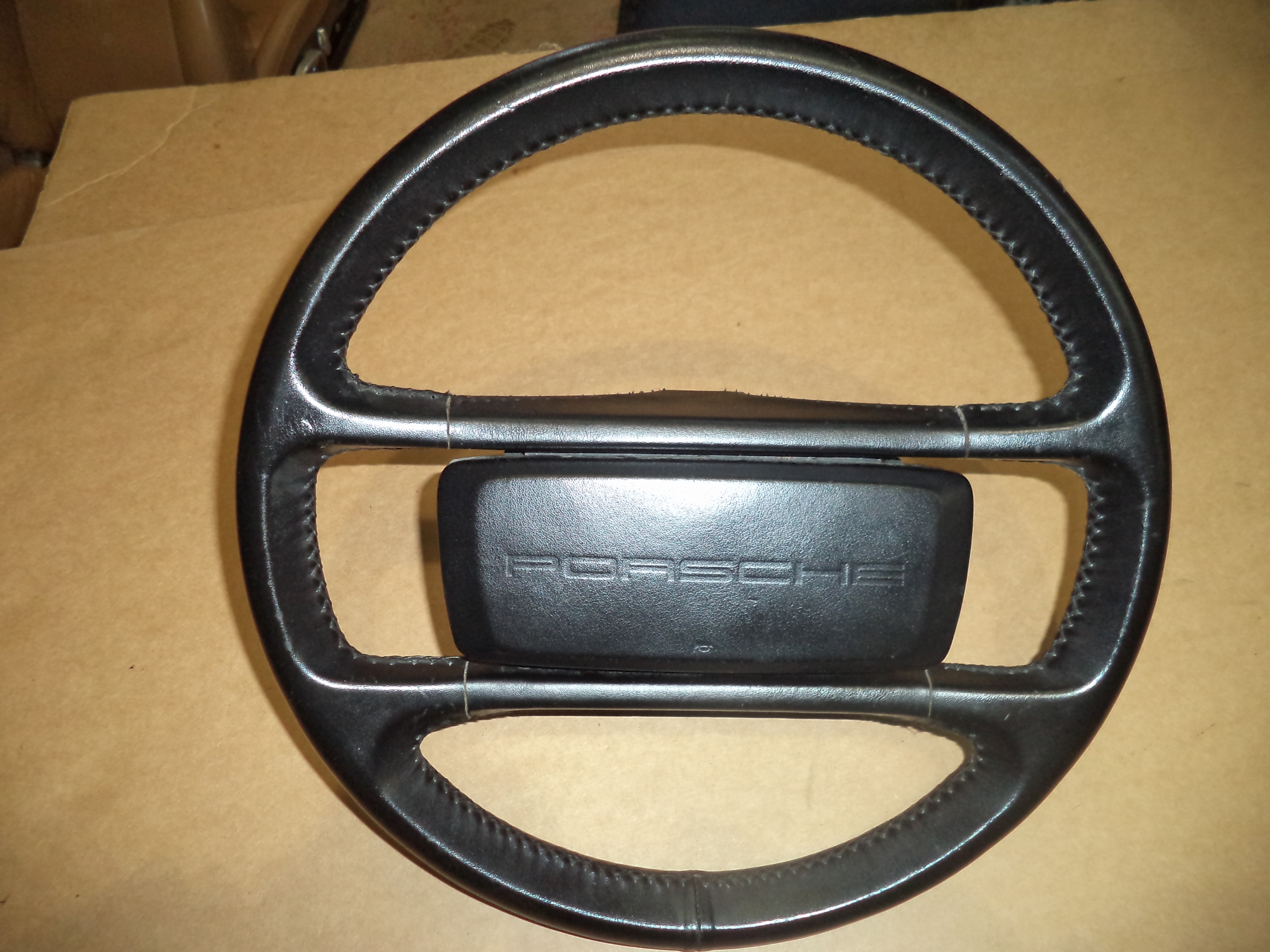 PORSCHE 944 4 SPOKE STEERING WHEEL .944 STEERING WHEEL F80OWL