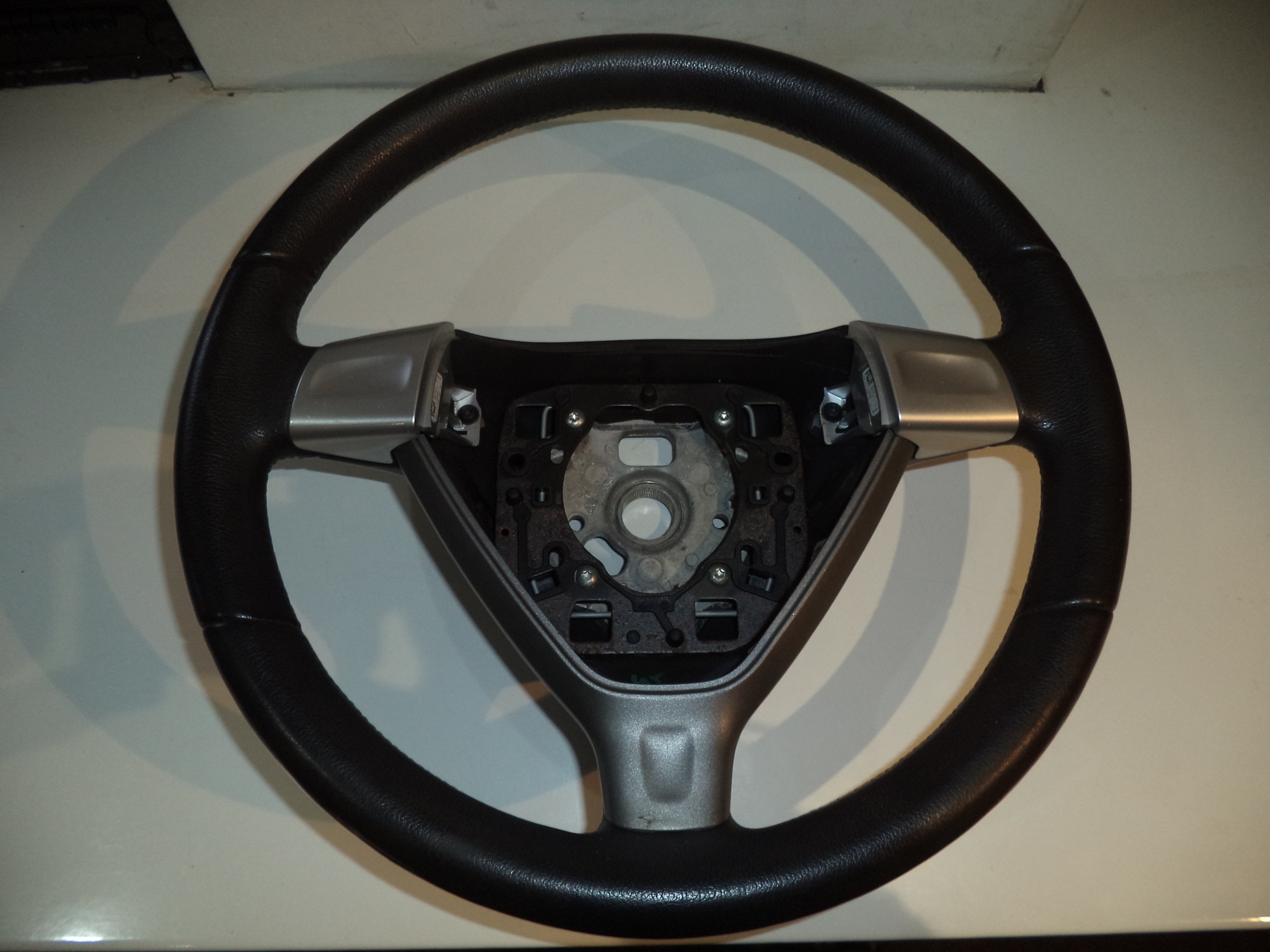 PORSCHE BOXSTER 987 BLACK LEATHER STEERING WHEEL 997.347.804.03 MK58 ...