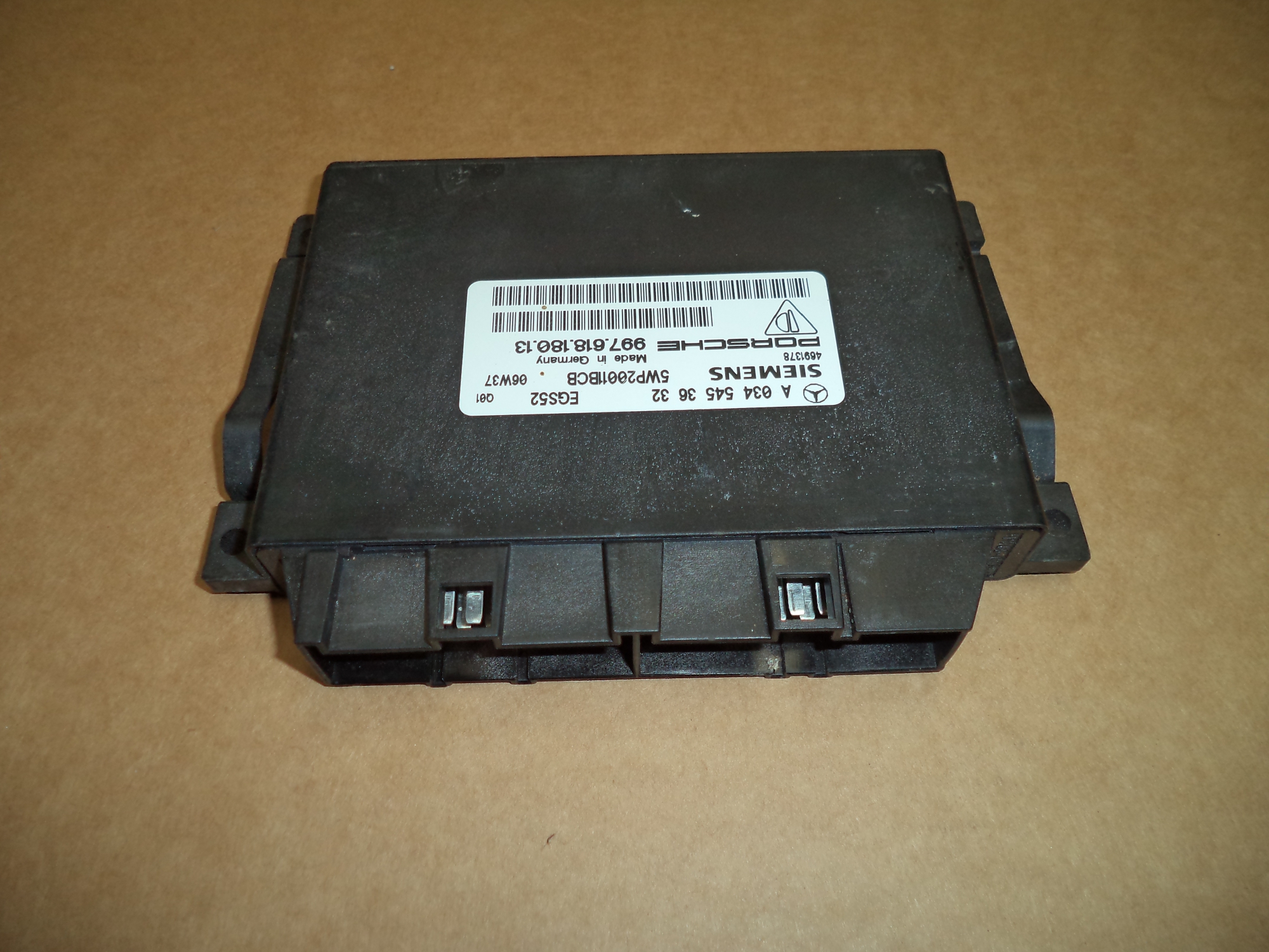 PORSCHE 997 TIPTRONIC GEARBOX ECU 99761818013 . 997 TRANSMISSION ECU ...