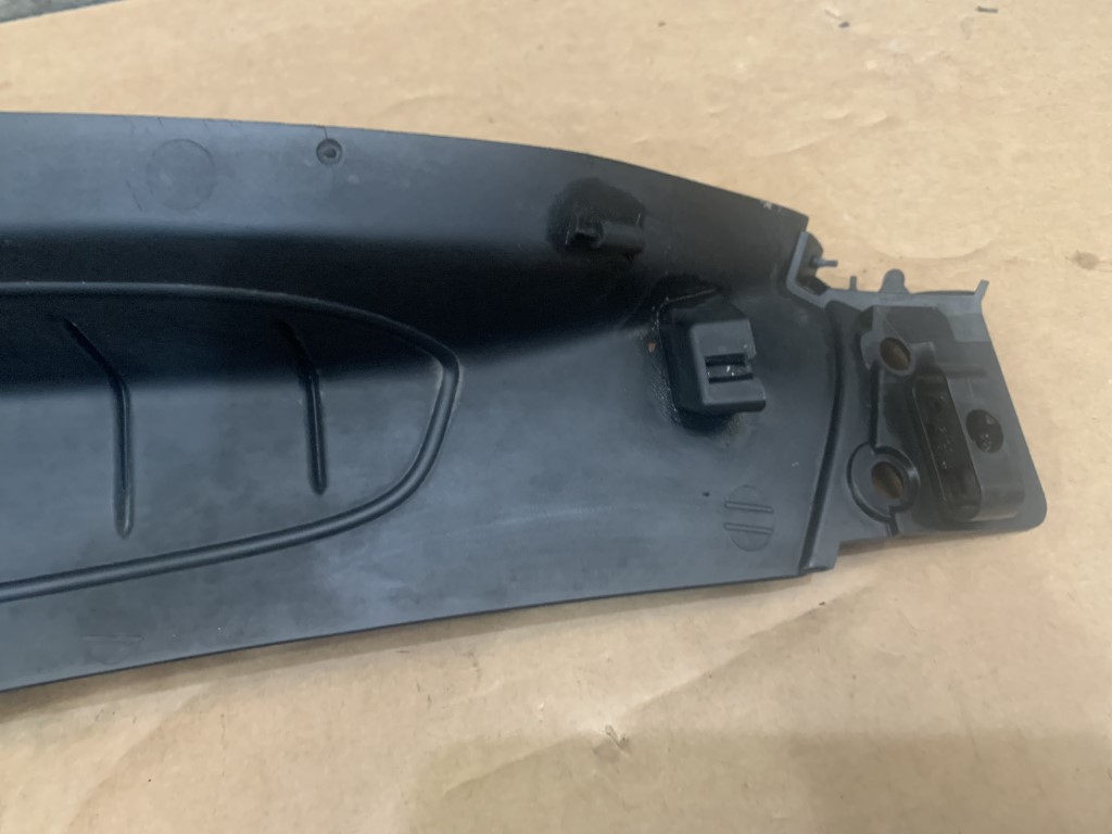 Porsche Cayman 987 Rear Boot Latch Cover Trim Panel 98755525100 JJ Sub ...