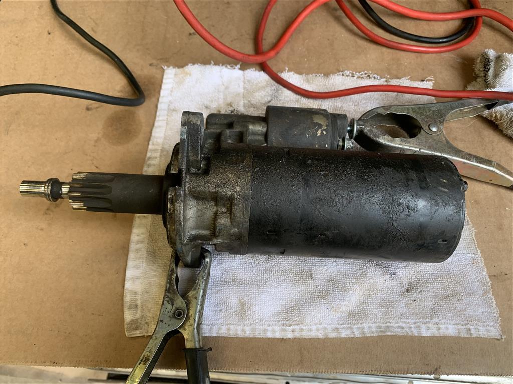 Porsche 993 Starter Motor For Manual Cars Genuine Porsche Used Equipment