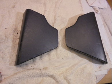 Vauxhall VX220 / Turbo Left and Right Interior Trim in Black Leather FOR PARTS VX220/Turbo O/S & N/S Yard SF98