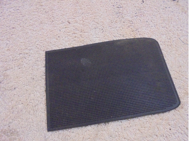 Porsche 996 Carrera Centre Console Rubber Mat Insert 99655266500 Yard SF104