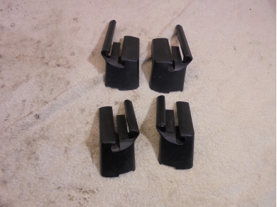 Porsche 986 Seat Rail End Caps Set of 4 P12WRB Yard SF119