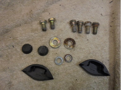 Porsche 944 Front Inertia Seatbelt Fitting Kit Yard SF123